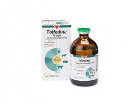 Packshot von TOFLEDINE 40 mg/ml Injektionslösung für Tiere